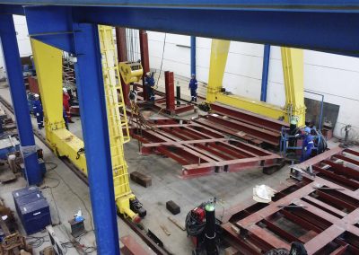 modules fabrication and assembly for west tellus